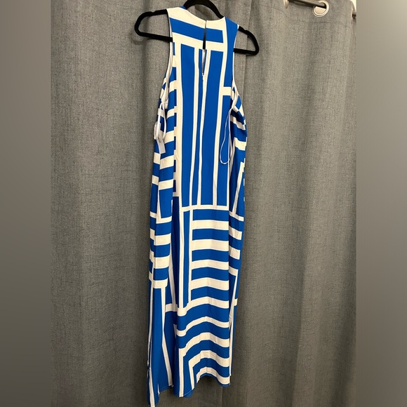 Donna Morgan Women's Sleeveless Halter Cut Maxi Dress Event Occasion Party Date - Picture 6 of 6